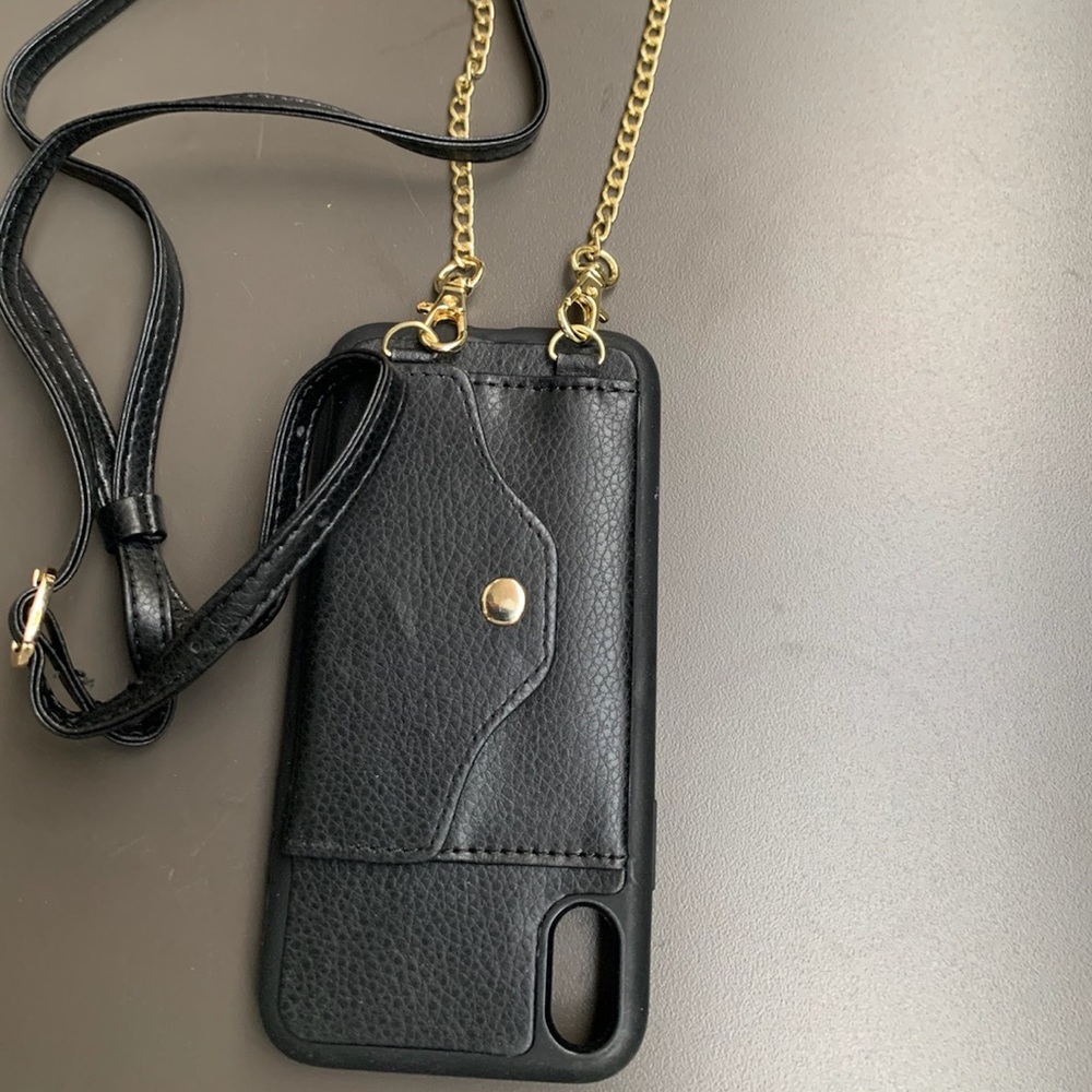 iPhone 8 cellphone case/wallet with strap